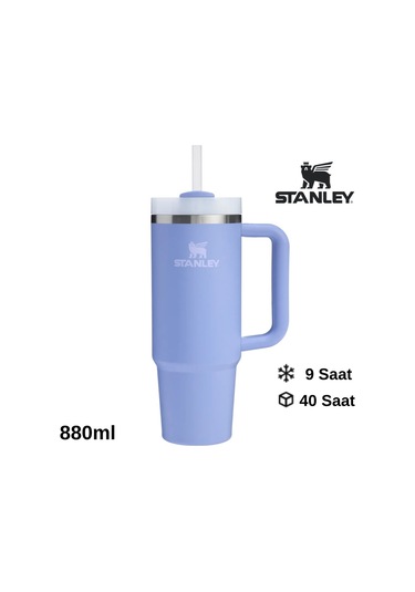 Stanley Quencher H2.o Flowstate Tumbler Pipetli Termos 0.8l Pipetli Matara Lila