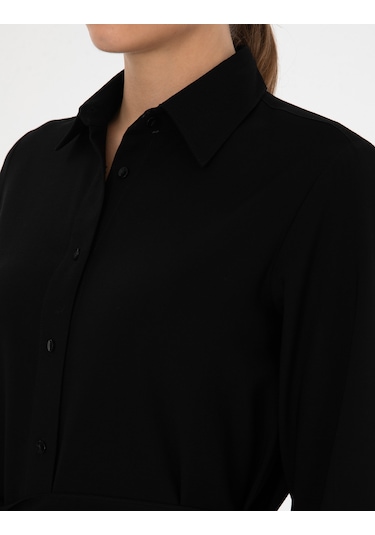 Pierre Cardin Kadın Siyah Elbise Dokuma 50318230-vr046 Siyah