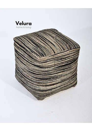 Shiro Beige Black - Puf Yeşil