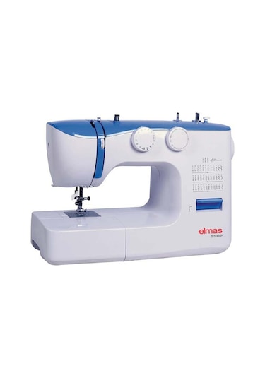 Elmas 990P Dikiş Makinesi Beyaz - Mavi