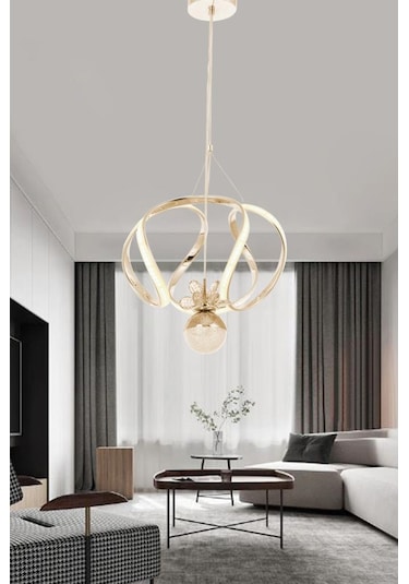 Eray Aydınlatma 1688-40 Sarı Led Avize