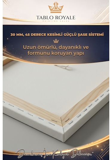 Zamanın Ötesi Kanvas Tablo