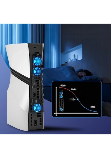 Ps5 Pro Fanlı Soğutma Dikey Stand Tp5-35153