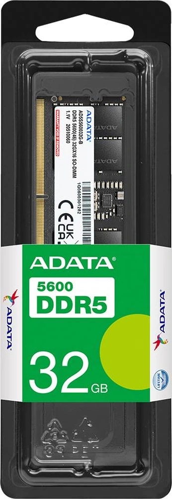 Adata 32gb Ddr5 5600mhz 262pin 1.1v Notebook Ram