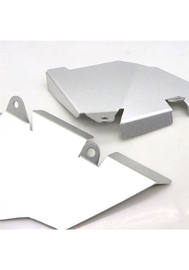 Xurunkeji Bmw R1200gs Adv 2013-2017 Gümüş Motosiklet Arka Koltuk Ayak Pedalı Çamurluk Çamurluk Gömme Kapağı Yolcu Sıçrama Koruyucusu Gümüş