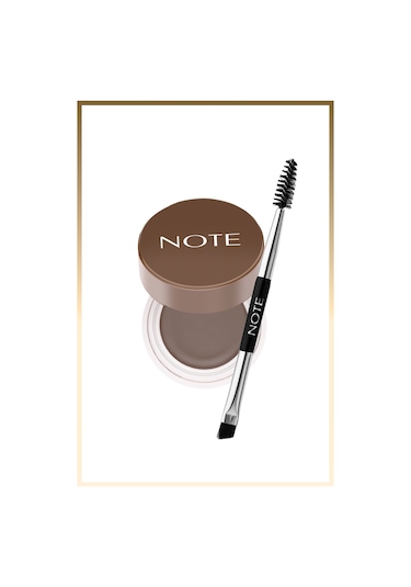 Note Cosmetique Brow Pomade Kalıcı Kaş Pomadı - 01 Light Brown - Açık Kahverengi