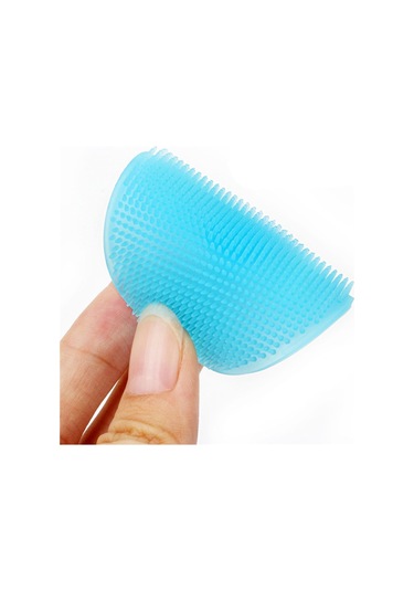 Sones 10 Adet Temizleme Pedi Yıkama Yüz Peeling Fırçası Spa Cilt Peelingi Temizleyici Alet Gül Kırmızısı