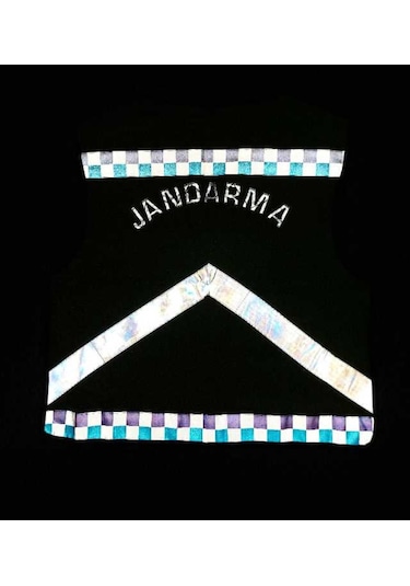 Jandarma Asayiş Fileli Reflektorlu Yelek Sarı