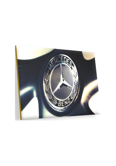 Cakasepetim Mercedes Benz Logo Ahşap Mdf Tablo