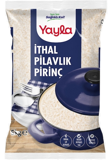 Yayla Pilavlık Pirinç 5 KG