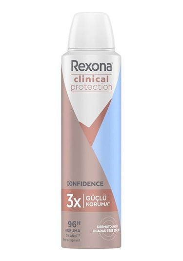 Rexona Clinical Protection Confidence Kadın Sprey Deodorant 150 ML