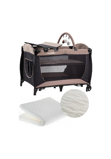 Babydoor 2051 Place Oyun Parkı 70x110 Cm Bebek Beşik +yatak Hediyeli