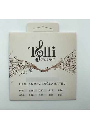 Paslanmaz Çelik Bağlama Teli Ters Düzen