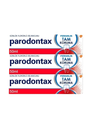 Parodontax Tam Koruma Ekstra Ferahlık Diş Macunu 3 x 50 ML
