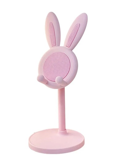 Singree Sevimli Tavşan Tasarımlı Ayarlanabilir Telefon Tutucu - Taşınabilir Ve Pratik