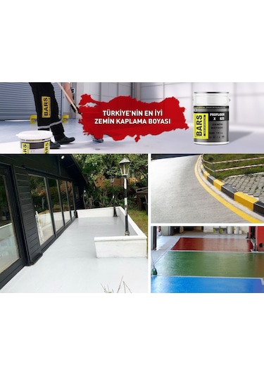 Bars Zemin Boyası - Solvent Bazlı Uzun Ömürlü