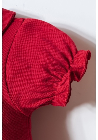 U.s. Polo Assn. Kız Bebek Kırmızı Tulum Kırmızı