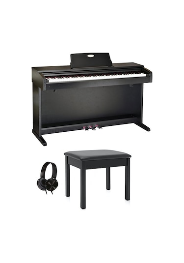 Valler M8x Dijital Piyano Siyah M8 X