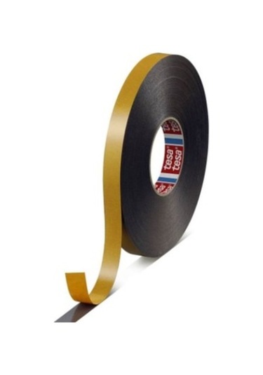 Tesa 62932 Çift Taraflı Pe Köpük Bant Siyah 50 M 19 MM