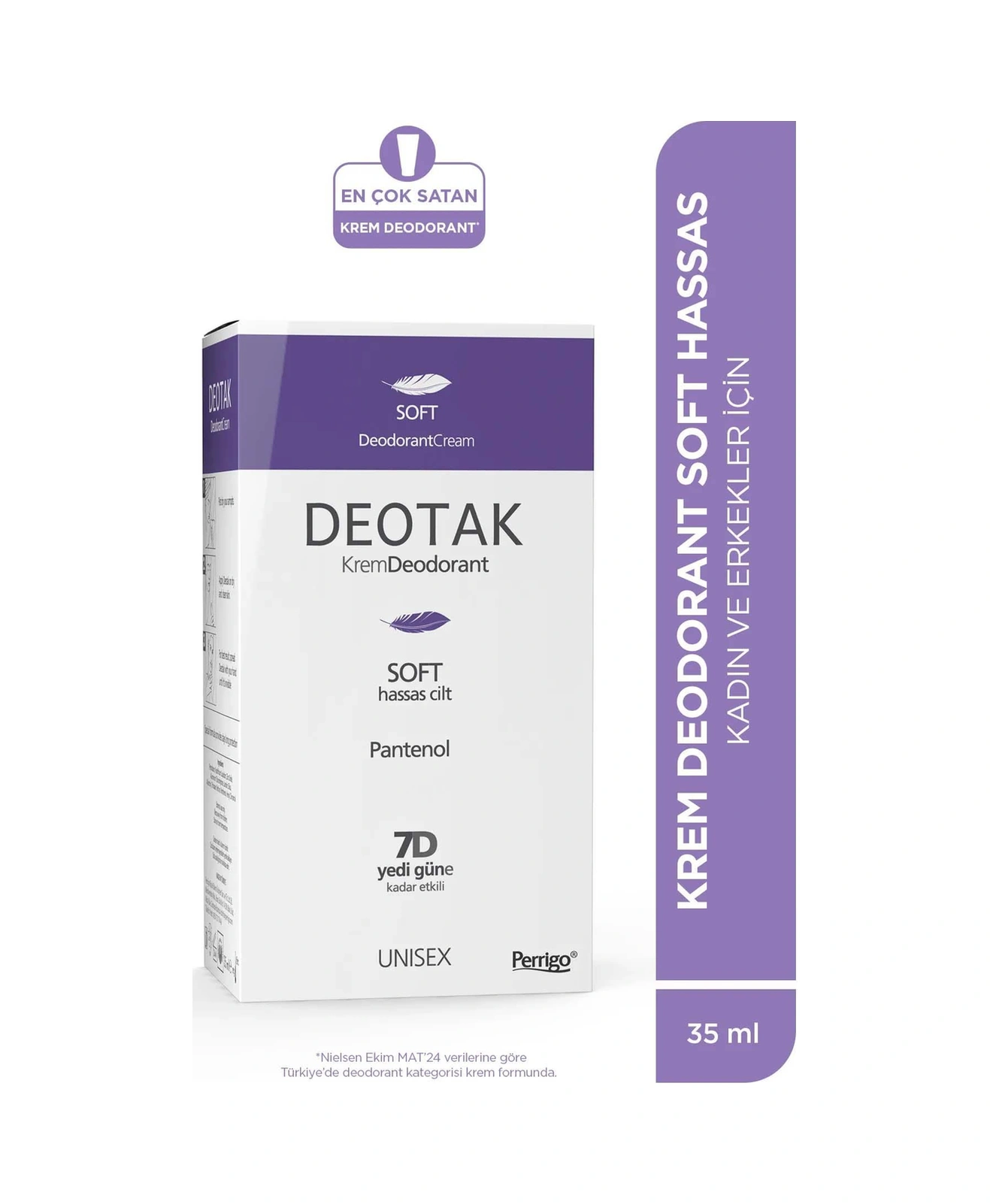 Deotak Krem Deodorant Soft 3 x 35 ML