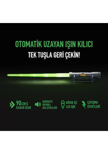 Power Saber Işın Kılıcı Yeşil