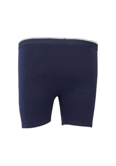 Starbattal Erkek Büyük Beden Likralı Uzun Paça Boxer 11906-206 - Lacıvert