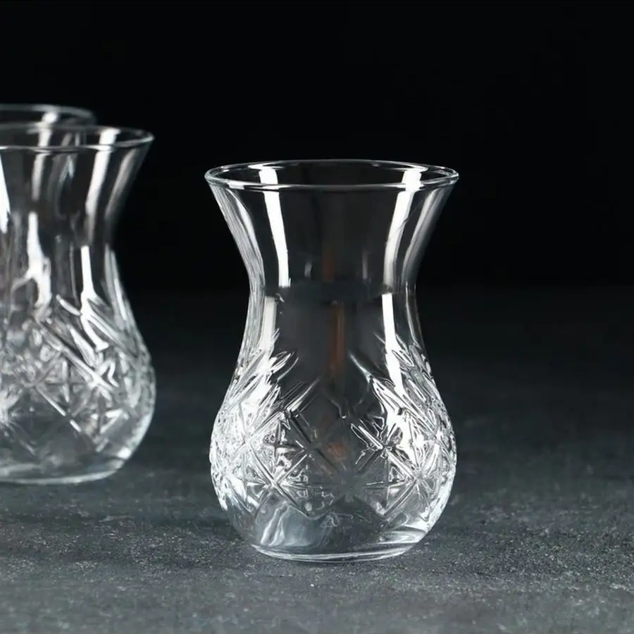 Tocka Posudy Türk Bardakları Seti, Armudu 2 Adet 171621944 Beyaz