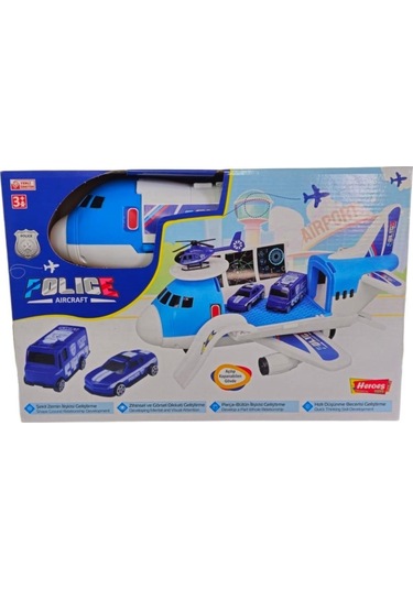 Heroes Toys Uçak Polis Seti Ern-2008