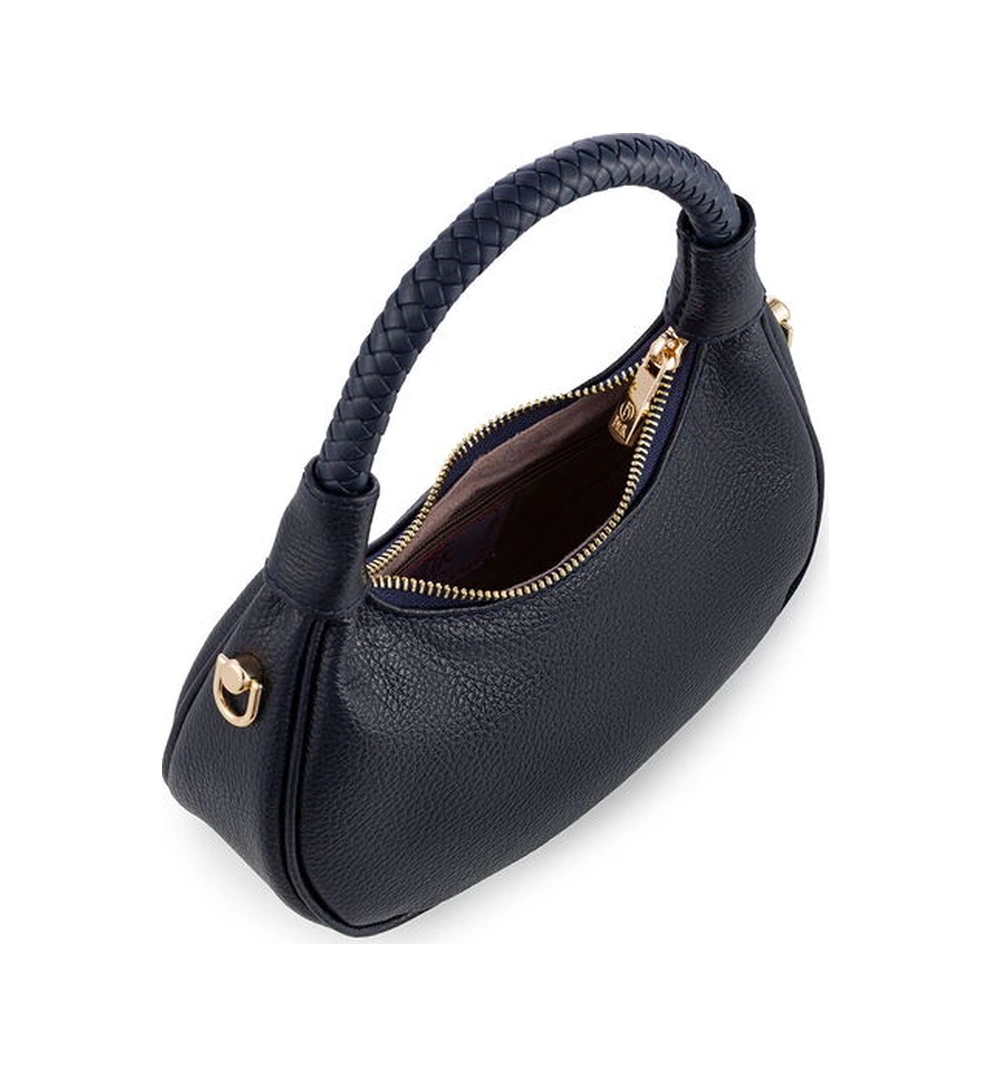 Bilik Deri Mini Lacivert Kadın El Çantası Blm 7560-r Lacivert