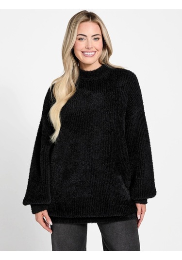 Guess Torri Kadın Siyah Triko W5br95z3bj0-jblk Siyah