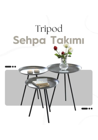 Tripod 3'lü Sehpa