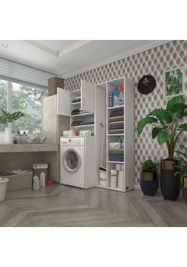 Kenzlife Çamaşır Makinesi Dolabı Hayzumsüpürgemdf Byz 180 126 55 % 100 Mdf Full Mdf Banyo Kiler Çift Kapaklı Arkalıklı Çok Renkli Kenzlife Çamaşır Makinesi Dolabı Hayzumsüpürgemdf Byz 180 126 55 % 100 Mdf Full Mdf Banyo Kiler Çift Kapaklı Arkalıklı Çok Renkli