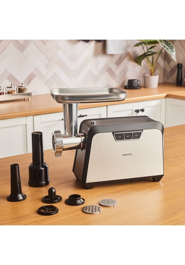 Karaca Inox 2000W Kıyma Makinesi Inox