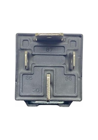 24v Röle 4 Uçlu 80 A 2 Uç Küçük / 2 Uç Büyük 6.3 Mm / 9.5 Mm 30-85-86-87 Dirençli