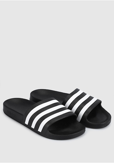 Adidas - Adilette Aqua Siyah Unisex Terlik F355433 Core Black / Cloud White / Cor