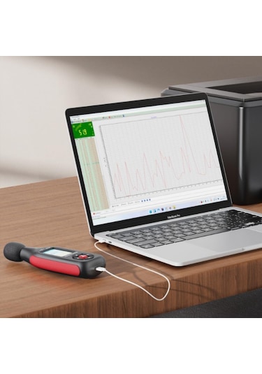 Benetech Gt1355b Renkli Ekranlı Kayıt Yapabilen Ses Ölçer Şarj Edilebilir