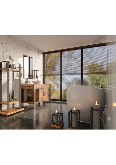 Ntconcept Doğal Ahşap Hilton Üçlü Set