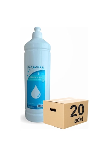 Naturel Distile Su Saf Su 1 Lt - 20 Adet 1 Koli