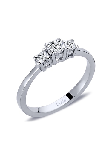 Lova 0,35 Karat Pırlanta Tria Yüzük - 1030131