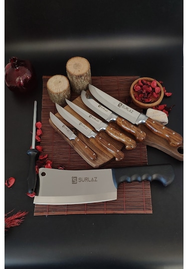 Prolaz Sürmene 6'Lı Bıçak Seti Mutfak Bıçağı