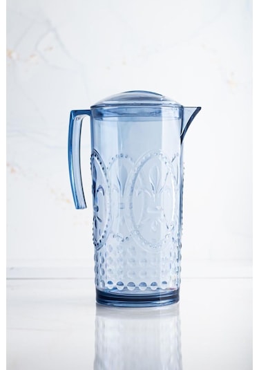 Akrilik Magic 2,3 Lt Lacivert Sürahi Cam Değildir