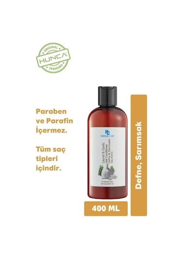 Hunca Care Defne & Sarımsak Özlü Saç Bakım Kremi 400 ML