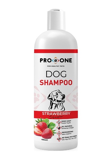 Pro One Köpekler İçin Çilek Özlü Şampuan 400 Ml