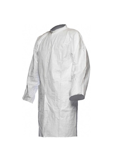 Dupont™ Tyvek® 500 Labcoat Pl30 3 Cepli Çıtçıtlı Laboratuvar Önlü