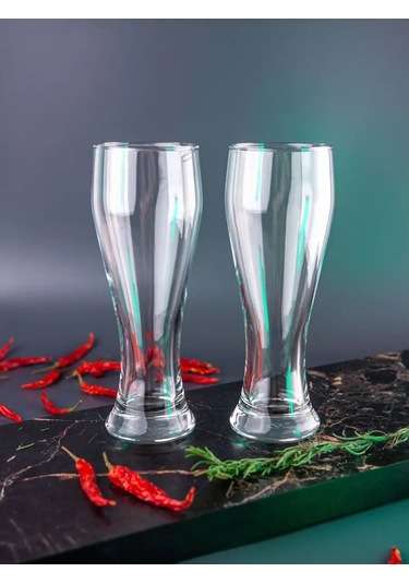 Pasabahce Bardaklar Cam 415 Ml Set 2 Adet. Bira 40777920 Beyaz