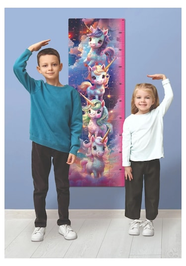 Xxl Puzzle Eğlenceli Unicorn 98 33 Cm