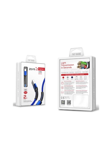 Hasır Kırılmaya Dayanıklı 2M Ls64 Micro Usb Kablo