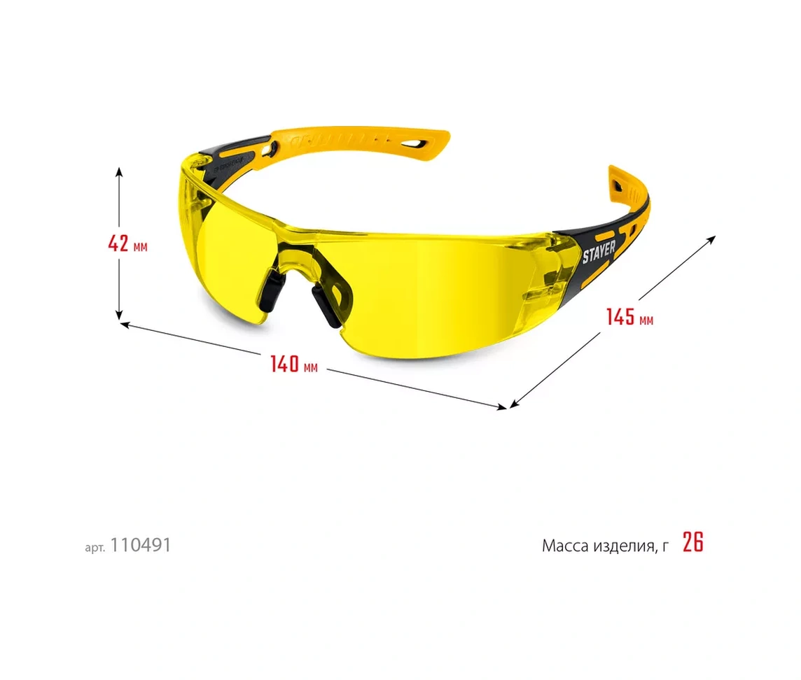 Stayer Şeffaf Koruyucu Gözlükler 216801883