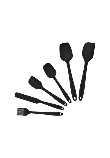 Yaozixa 6'lı Silikon Mutfak Aletleri Seti - Yapışmaz, Isıya Dayanıklı Ve Asılı Tutma Delikli Diğer