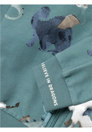 Name It Erkek Çocuk Sweatshirt 13228606 Mavi